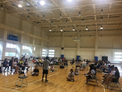 全體學員準備進行術科考核測驗圖片